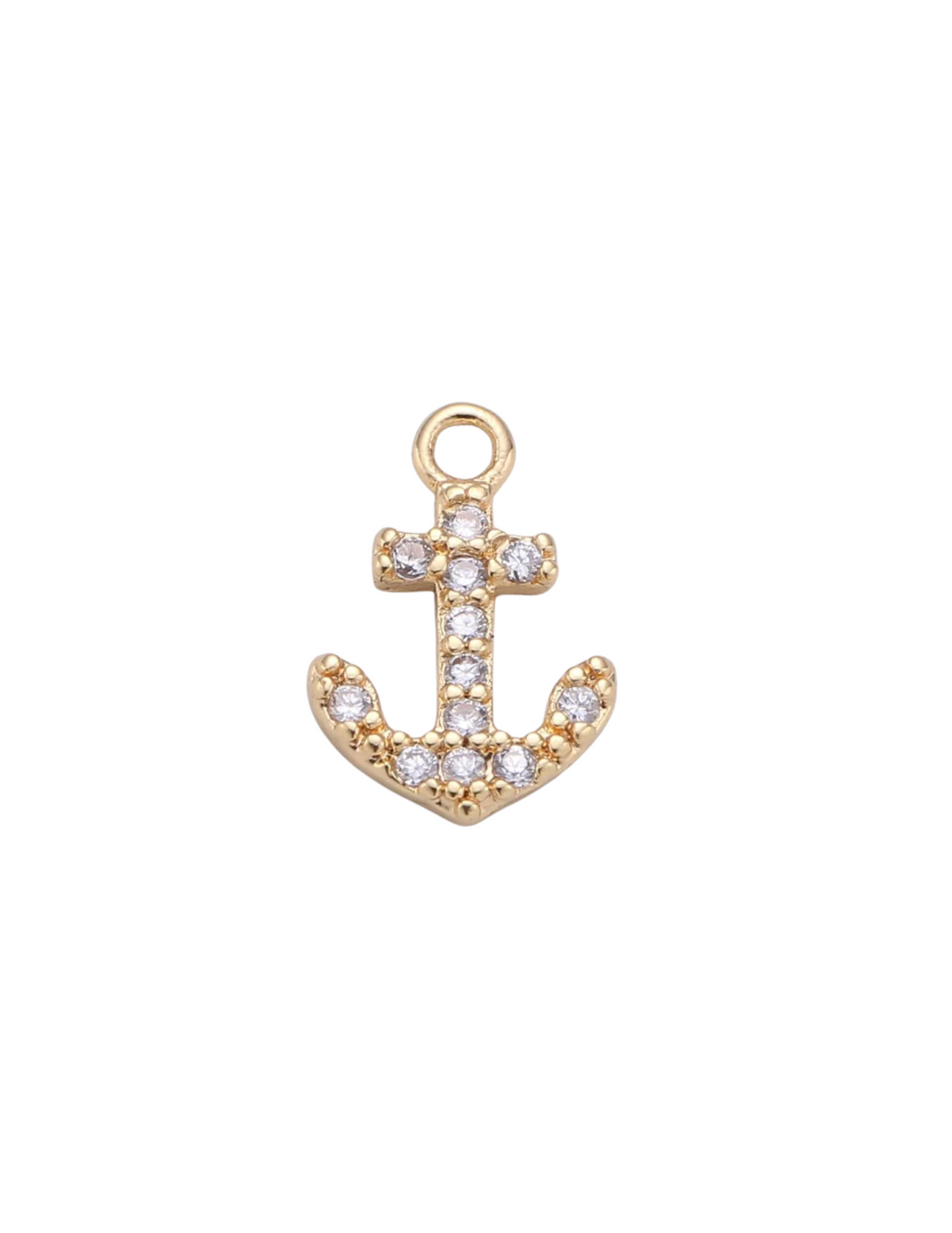 Gold Anchor Charm