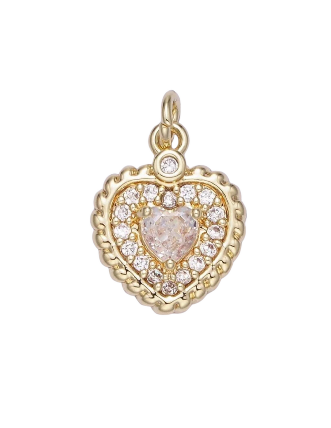 Luxe Heart Charm