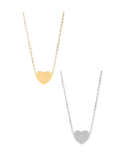 Load image into Gallery viewer, Dainty Heart Engraving Necklace
