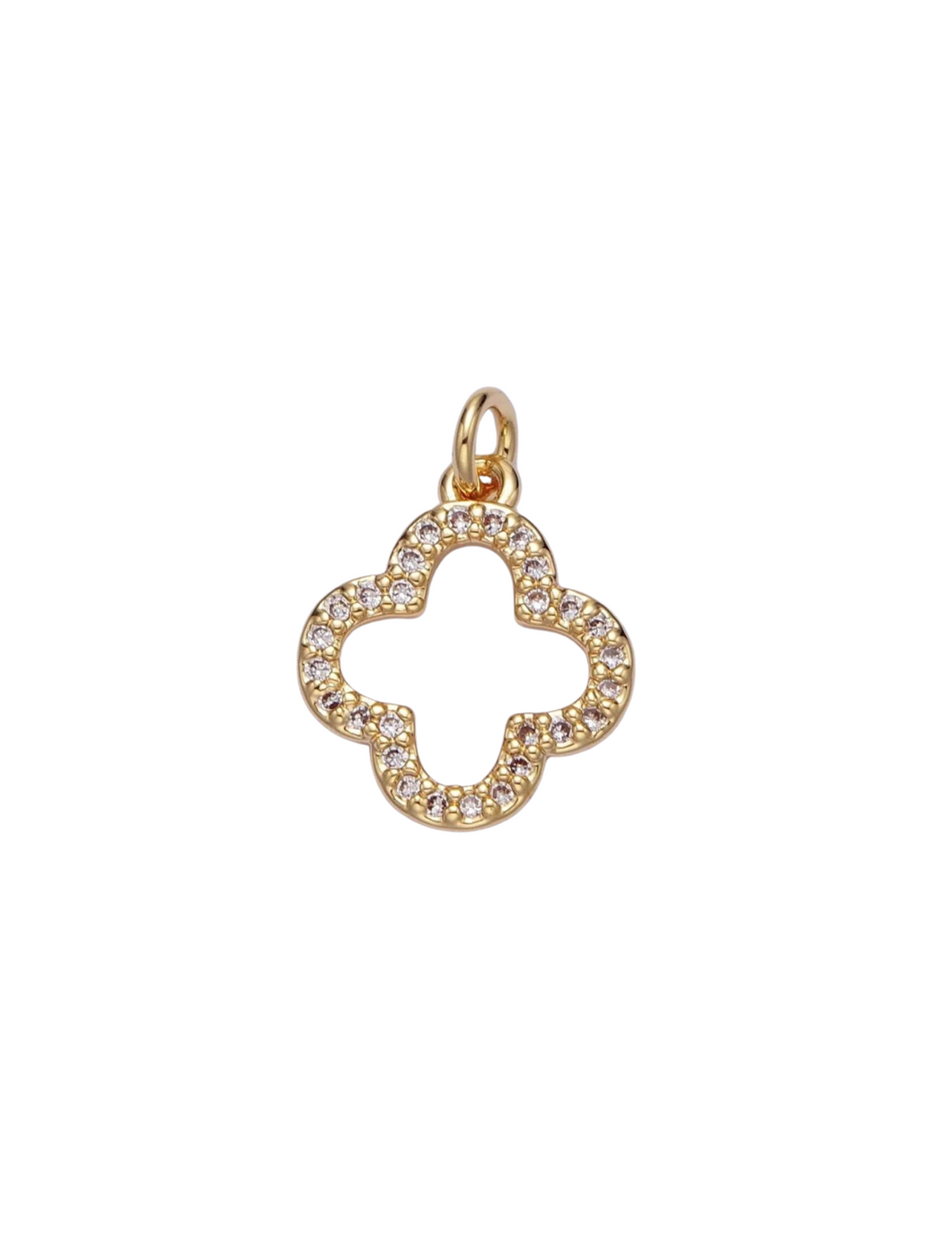 Clover CZ Charm