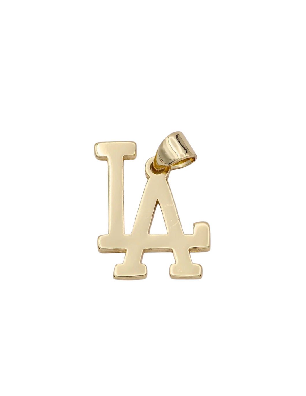 Gold LA Charm