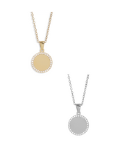 Load image into Gallery viewer, Luxe Circle Engraving Necklace
