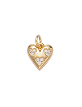Load image into Gallery viewer, Triple Heart Charm
