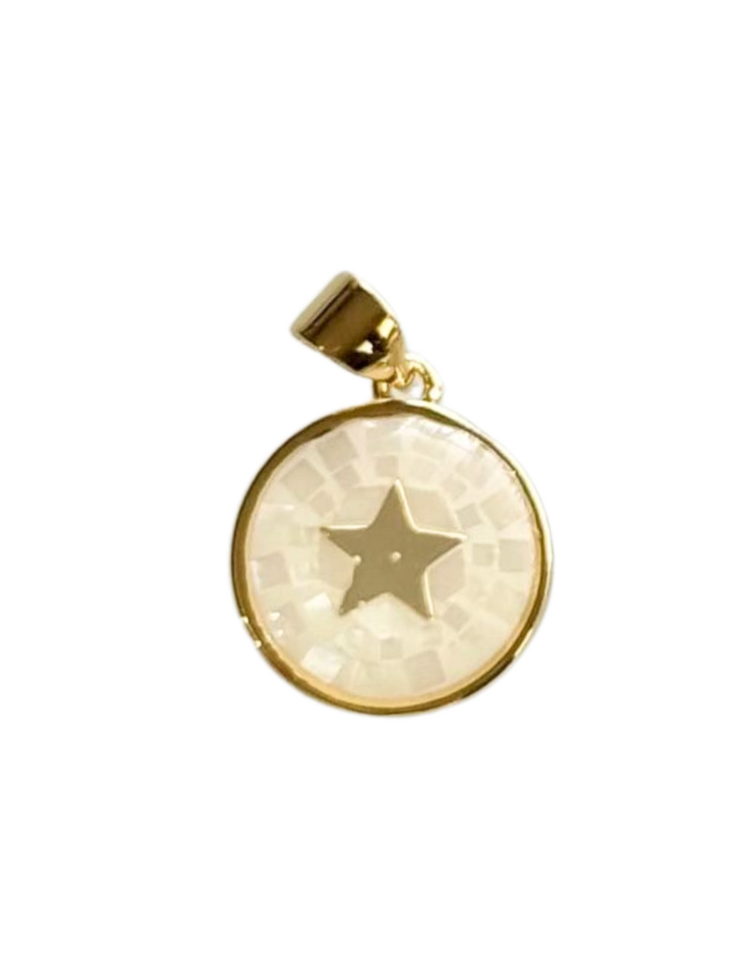 Mosaic Star Charm