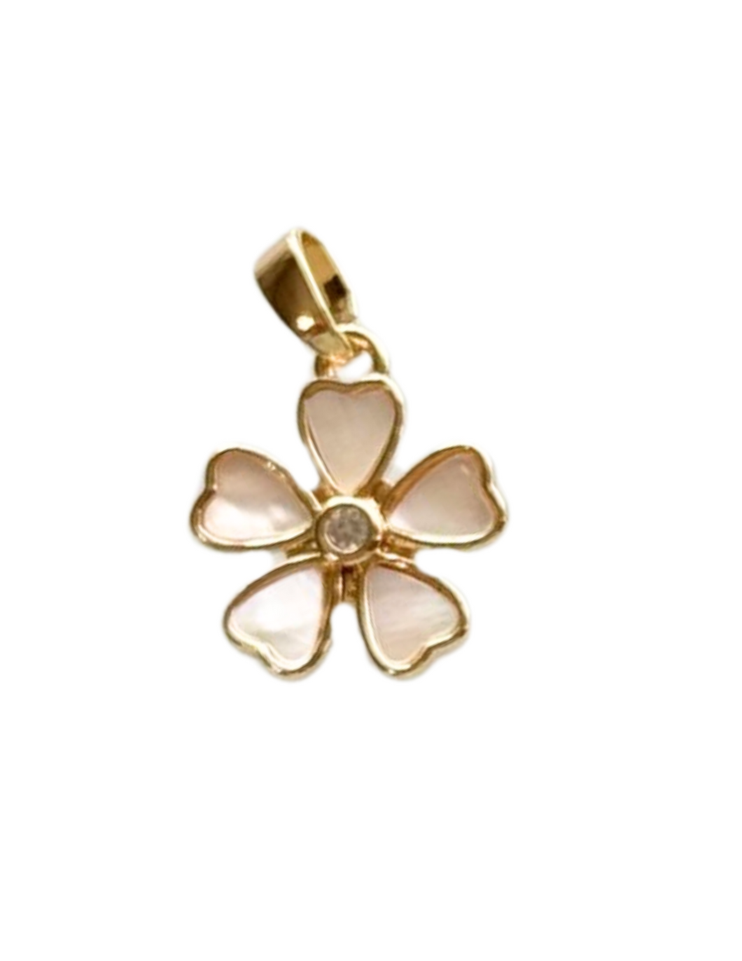 Pink Flower Charm