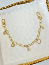 Load image into Gallery viewer, Gold LA Bag Charm
