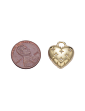 Load image into Gallery viewer, North Stars Heart Charm
