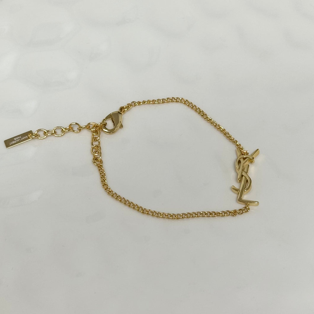 Gold YSL Bracelet