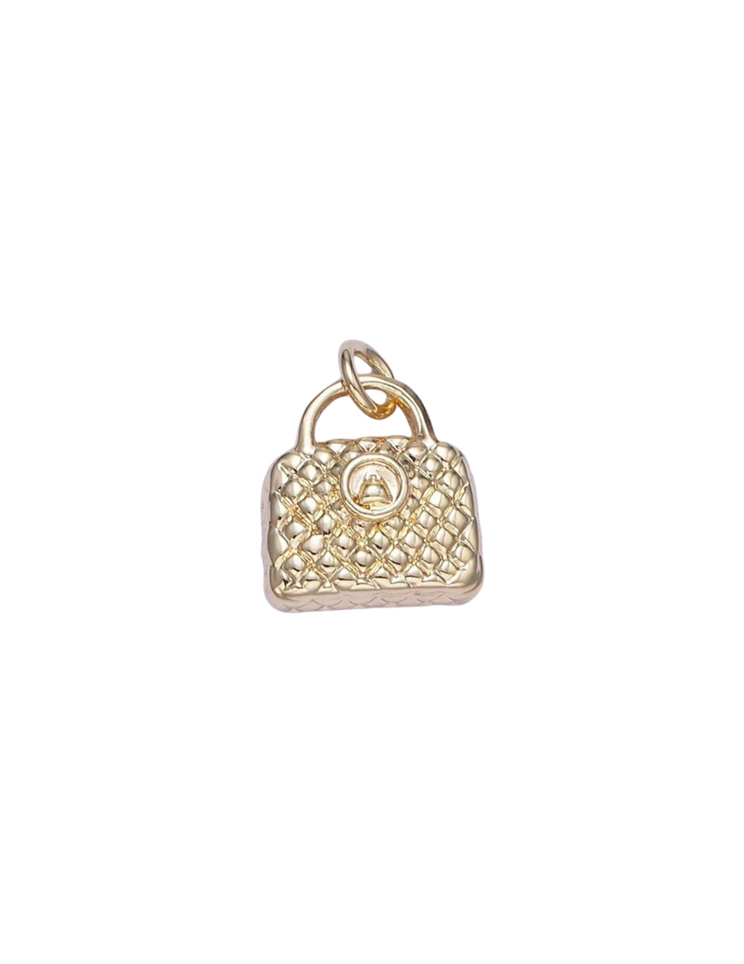 Gold Handbag Charm