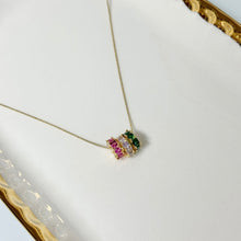 Load image into Gallery viewer, Birthstone Ring Necklace
