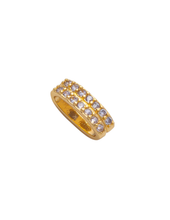Load image into Gallery viewer, Double Paved Rondelle Bead
