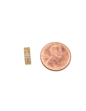 Load image into Gallery viewer, Double Paved Rondelle Bead
