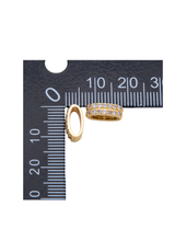 Load image into Gallery viewer, Double Paved Rondelle Bead
