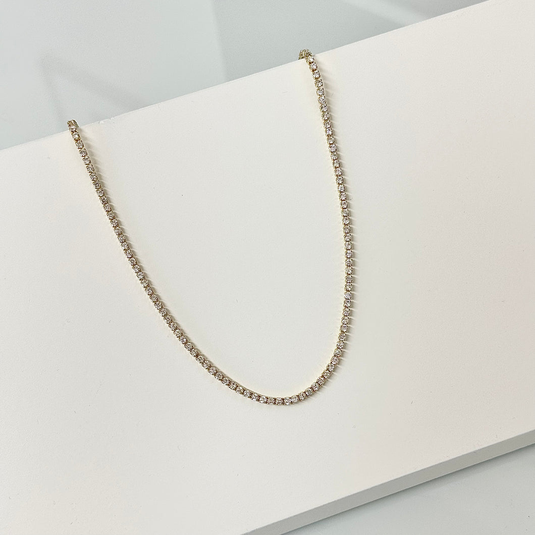 CZ Tennis Necklace