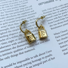 Load image into Gallery viewer, LV Mini Lock Earrings
