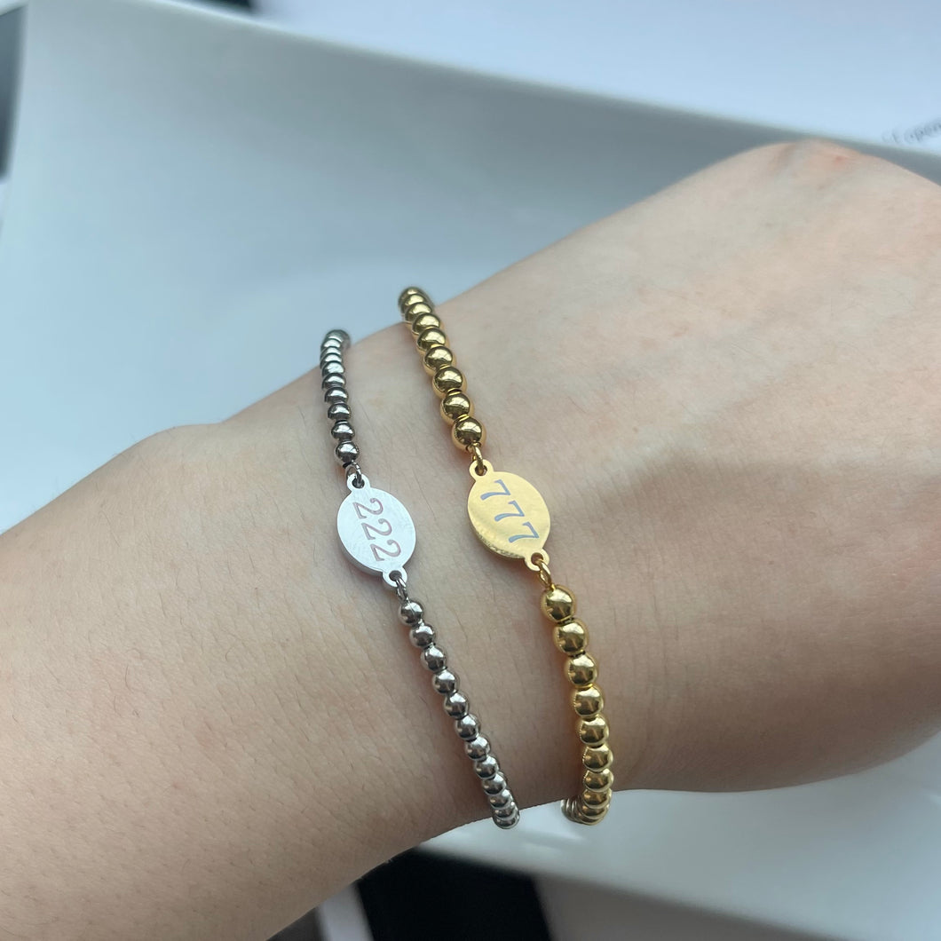 Angel Numbers  Adjustable Bracelet