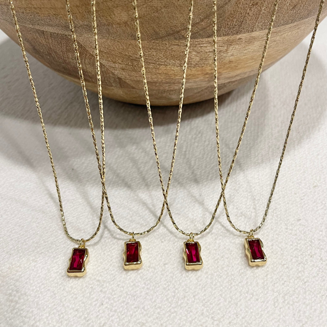 Red Victoria Necklace