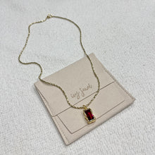 Load image into Gallery viewer, Red Victoria Necklace
