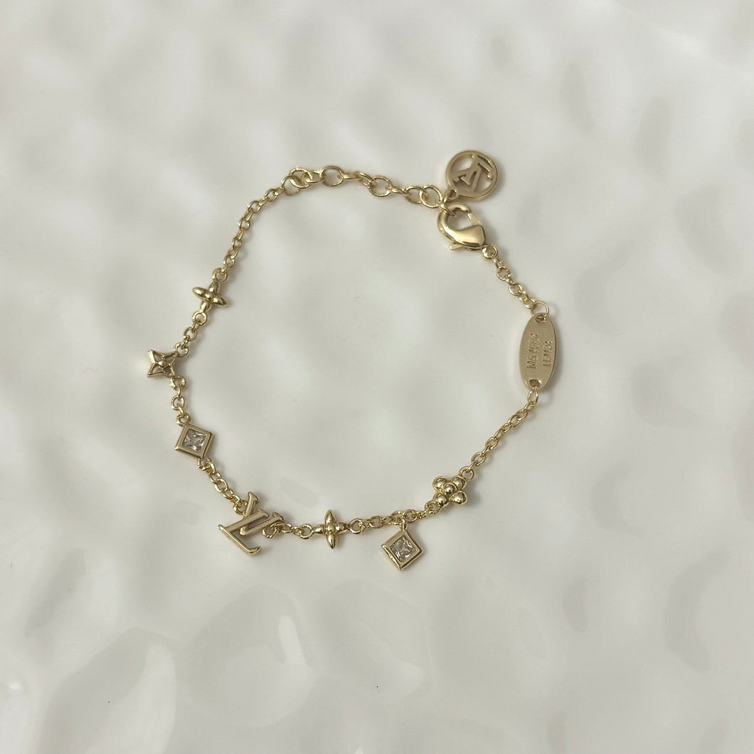 Dainty LV Bracelet