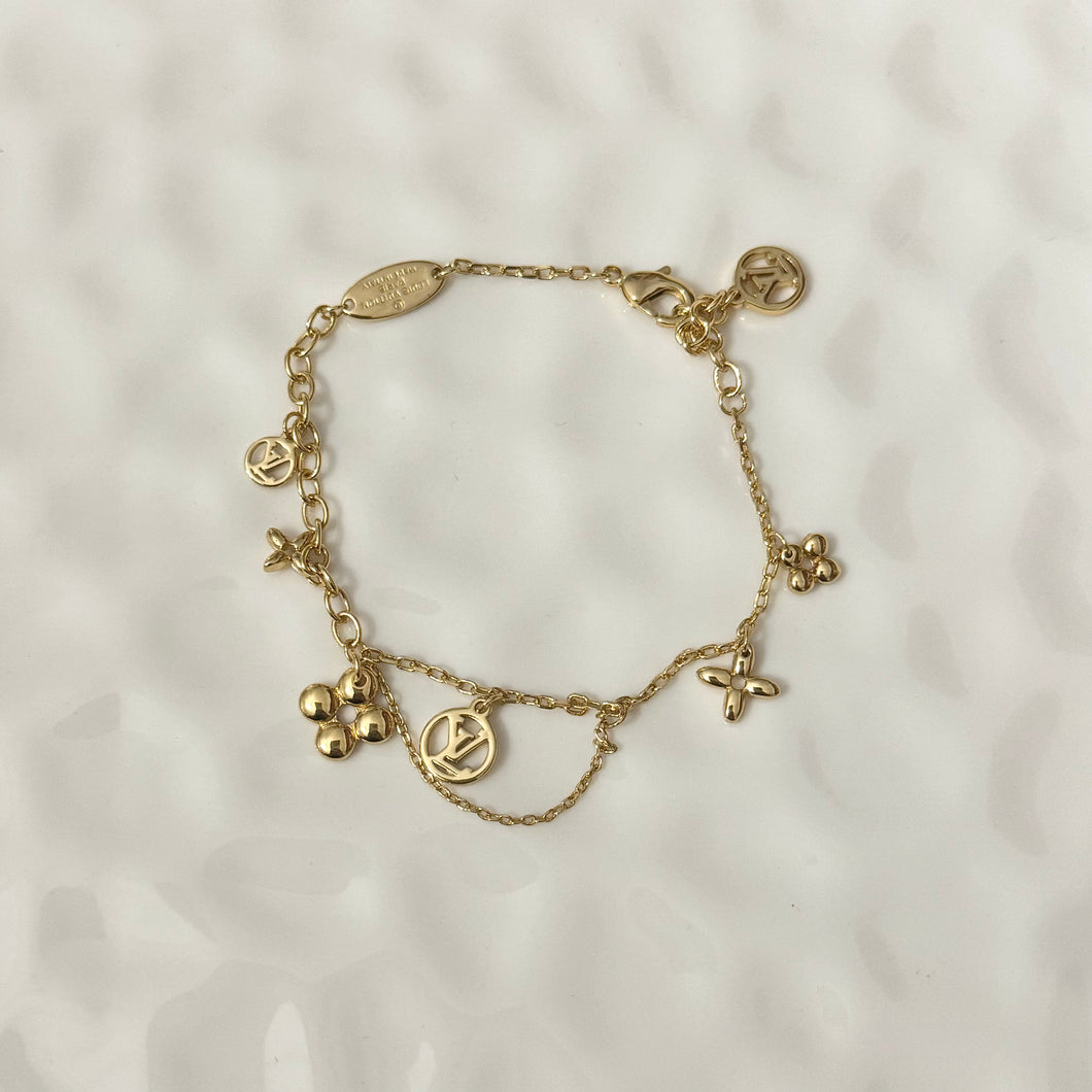 LV bubble Charms Bracelet