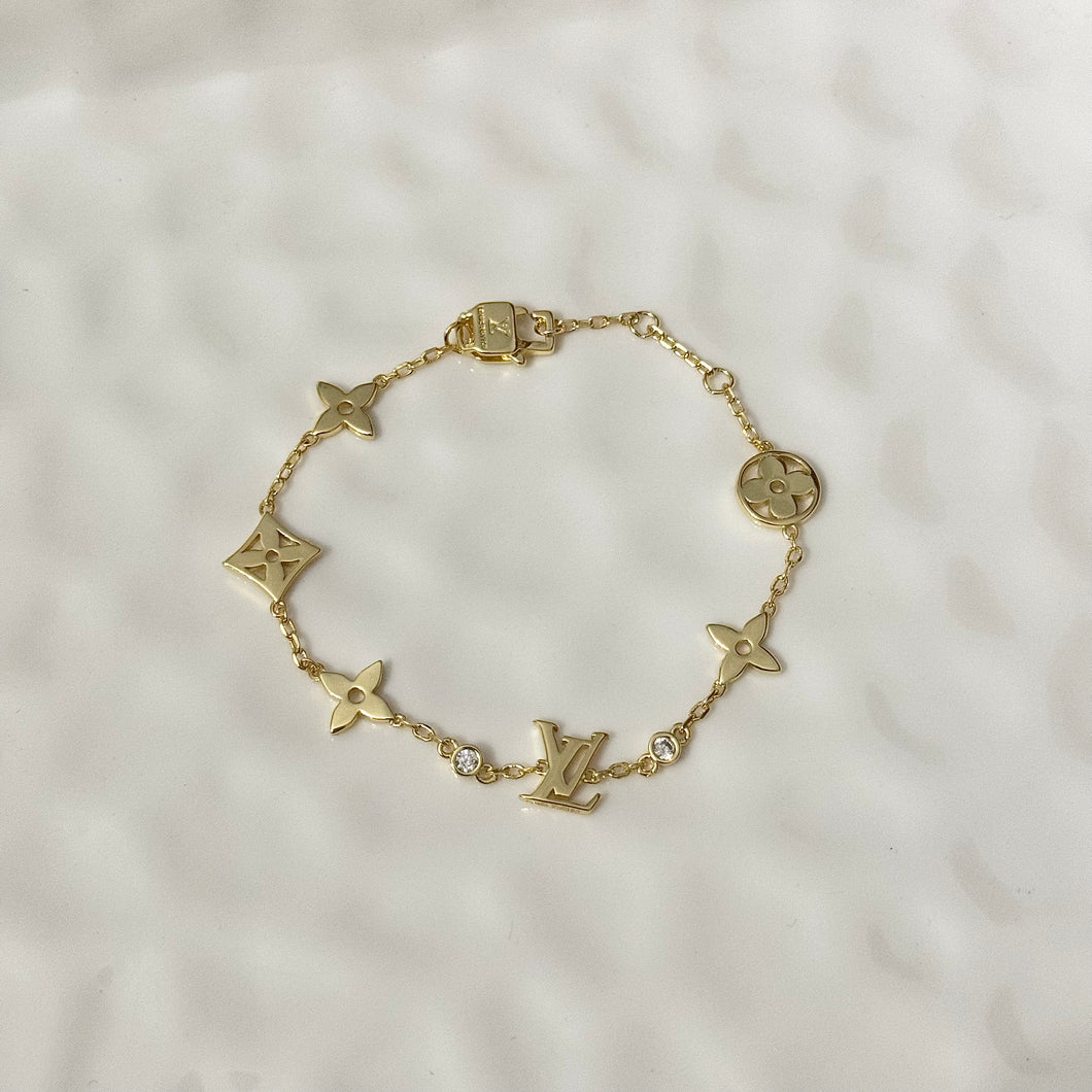 Gold LV Bracelet