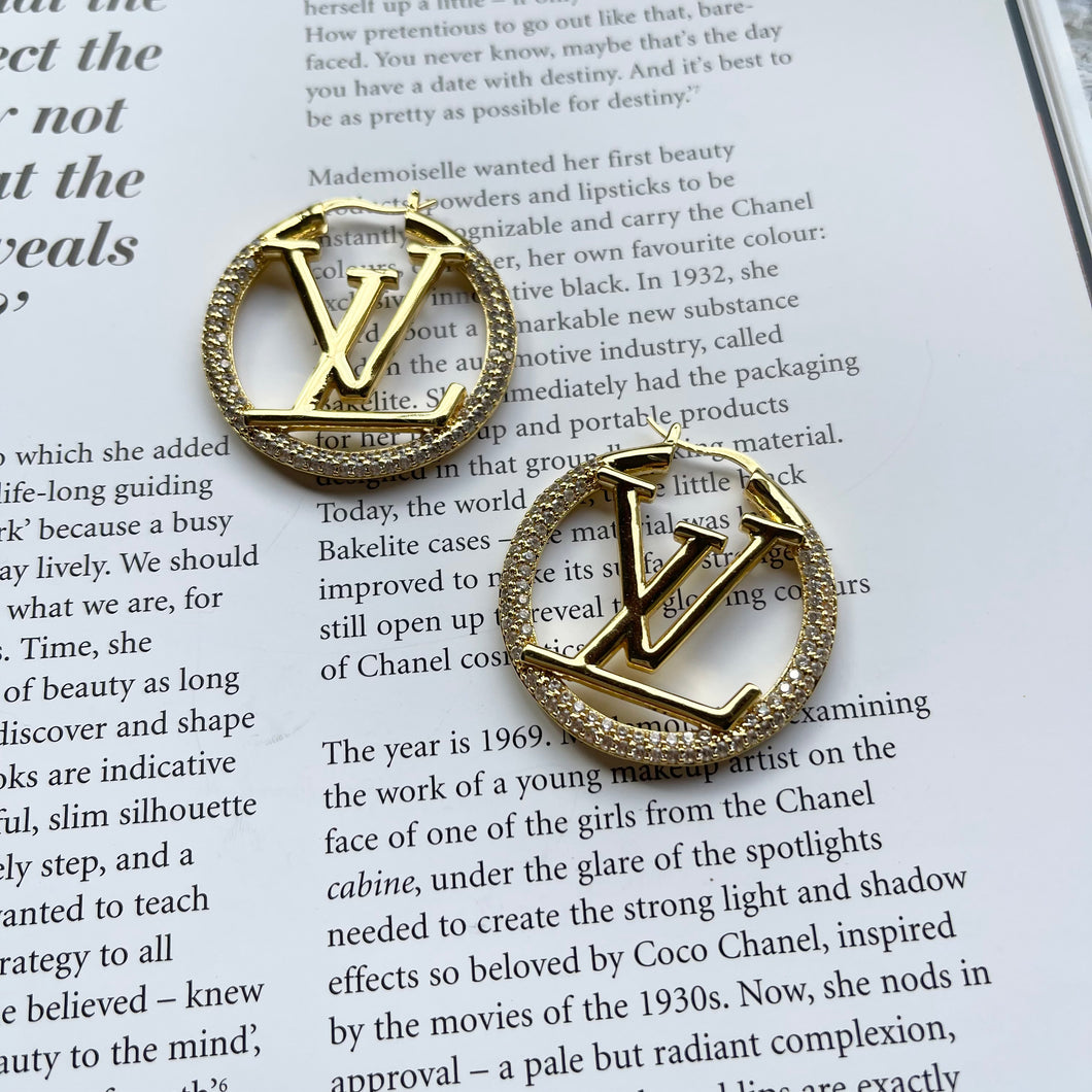 Louis Vuitton Earrings Hoop -  New Zealand