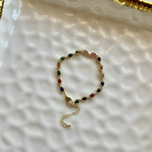 Load image into Gallery viewer, Multi Color Drop Bracelet
