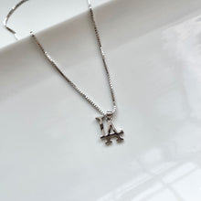 Load image into Gallery viewer, Silver LA Necklace
