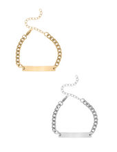 Load image into Gallery viewer, Baby/Kids Engraving Chain Bracelet
