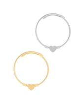 Load image into Gallery viewer, Custom Engraved Heart Cuff Bracelet
