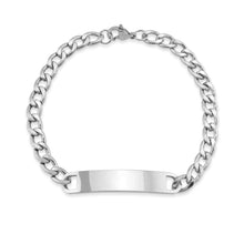 Load image into Gallery viewer, Thick Cuban Chain Engraving Bracelet
