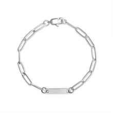 Load image into Gallery viewer, Paperclip Engraving Bracelet
