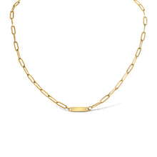 Load image into Gallery viewer, Paperclip Engraving Necklace
