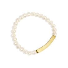 Load image into Gallery viewer, Pearl Engraving Stretch Bracelet
