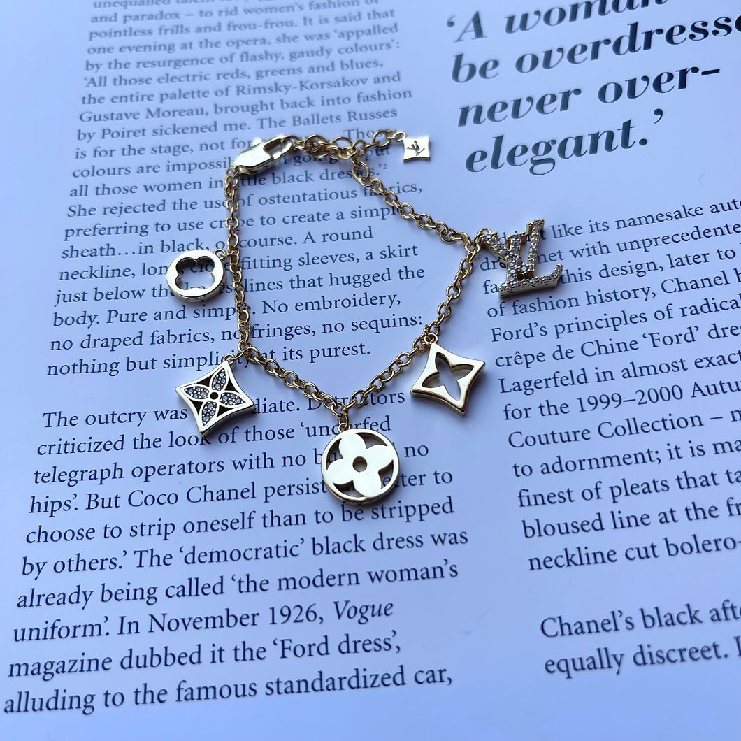 LV Charm Bracelet